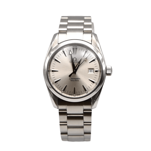 Omega Seamaster Aquatera Quartz Steel on Steel 2518.30.00 / オメガ シーマスター アクアテラ クオーツ ステンレススティール & ステンレススティール 2518.30.00
